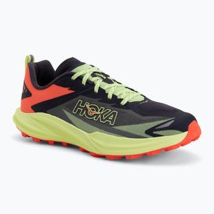 Férfi futócipők HOKA Zinal 3 squid ink/neon yuzu