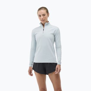 Női futófelső HOKA GlideTech Quarter Zip mineral blue