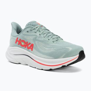 Férfi futócipők HOKA Clifton 10 Wide sage/neon flame