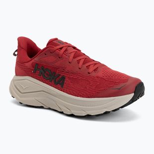 Férfi futócipők HOKA Challenger 8 red agate/river rock grey