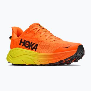 Férfi futócipők HOKA Challenger 8 Wide neon tangerine/hoka citrus
