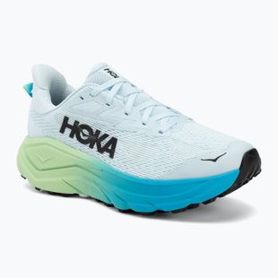 Női futócipők HOKA Challenger 8 Wide glimmering blue/tart apple
