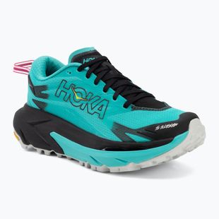 Női futócipők HOKA Mafate 5 black/electric aqua