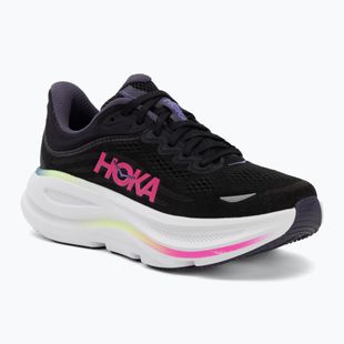 Női futócipők HOKA Bondi 9 black/neon dragonfruit