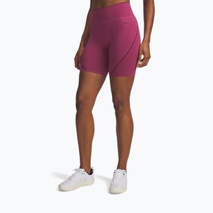Női rövidnadrág Under Armour Vanish Seamless fuchsia dusk/dark maroon/dark maroon