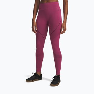 Női edzőleggings Under Armour Vanish Seamless fuchsia dusk/dark maroon/dark maroon