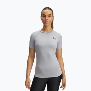 Női edző póló Under Armour HG Authentics Comp SS mod gray/black