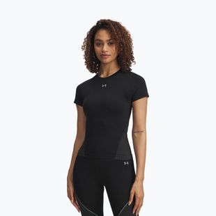 Női edzőpóló Under Armour Vanish Seamless black/steel/steel