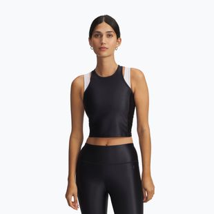 Női sporttop Under Armour Motion Shine Tank black/jet gray