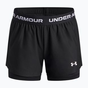 Gyerek edző rövidnadrág Under Armour UA Tech Play Up 2IN1 Shorts black/black/white