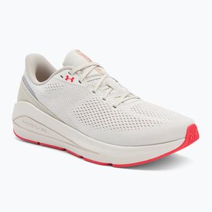 Férfi futócipő Under Armour Sonic 7 summit white/khaki base/racer red