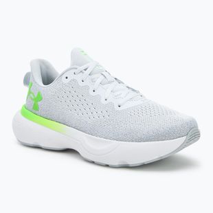 Férfi futócipő Under Armour Infinite distant gray/halo gray/hyper green