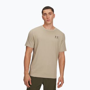 Férfi póló Under Armour Sportstyle Left Chest city khaki/taupe dusk