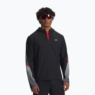 Férfi futódzseki Under Armour Velociti Storm Hooded