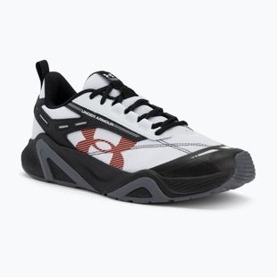 Férfi edzőcipő Under Armour Charged Commit TR 5 white/black/venom red