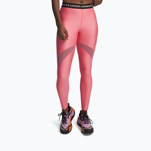 Férfi edzés leggings Under Armour HeatGear Mesh bittersweet pink/posh pink
