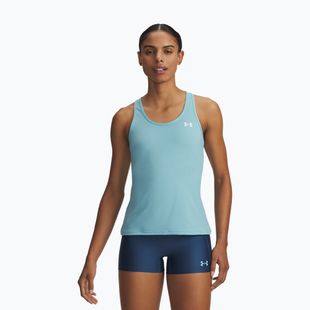 Női edző trikó Under Armour Tech Mesh Racer Tank blue haze/white