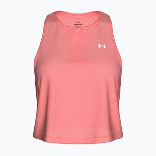 Női edzőtrikó Under Armour Tech Sport Mesh Crop Tank posh pink/white