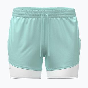 Női futóshort Under Armour Velociti Pro 4" 2N1 refresh mint/castlerock
