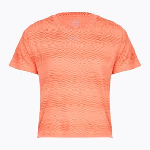 Női futópóló Under Armour Velociti electric tangerine/black/green mode