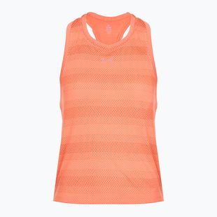 Női futópóló Under Armour Velociti Singlet electric tangerine/black/green mode
