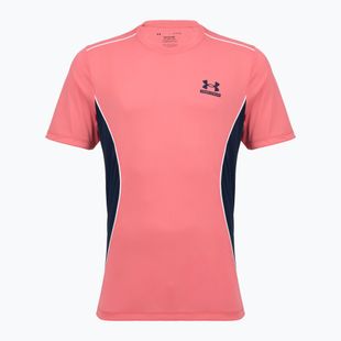 Férfi edzőpóló Under Armour Tech Sport bittersweet pink/academy
