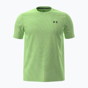 Férfi edzőpóló Under Armour Vanish Seamless Novelty lumos lime/black