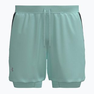 Férfi futóshort Under Armour Launch 5" 2IN1 refresh mint/castlerock