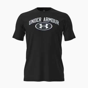 Férfi edzőpóló Under Armour WM Locker Tag black/white