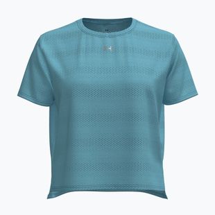 Női futópóló Under Armour Velociti blue haze/black/metallic silver