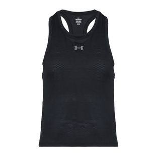 Női futópóló Under Armour Velociti Singlet black/black/metallic silver