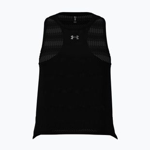 Női futópóló Under Armour Velociti Singlet black/black/metallic silver