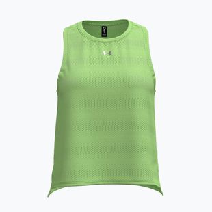 Női futópóló Under Armour Velociti Singlet lumos lime/white