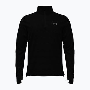 Férfi futó pulóver Under Armour Velociti 1/4 Zip black/black/metallic silver