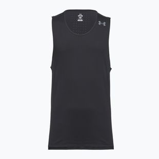 Under Armour Velociti Pro Singlet black/black/metallic silver férfi futópóló