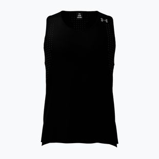 Under Armour Velociti Pro Singlet black/black/metallic silver férfi futópóló