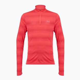 Férfi futó pulóver Under Armour Velociti 1/4 Zip lumos lime/mod gray