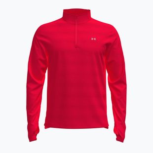 Férfi futó pulóver Under Armour Velociti 1/4 Zip lumos lime/mod gray