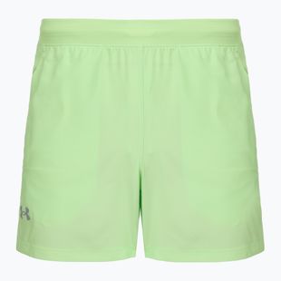 Férfi futóshort Under Armour Launch 5" lumos lime/white