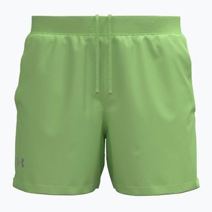 Férfi futóshort Under Armour Launch 5" lumos lime/white