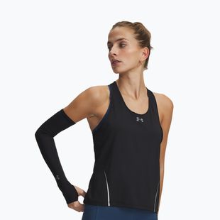 Női futópóló Under Armour Velociti Pro Tank black/black/metallic silver