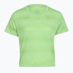 Női futópóló Under Armour Velociti lumos lime/white