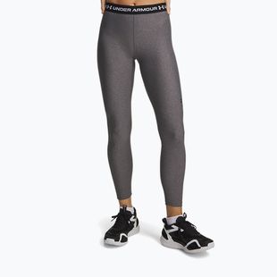Női edző leggings Under Armour HeatGear charcoal light heather/black