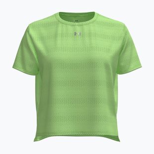 Női futópóló Under Armour Velociti lumos lime/white