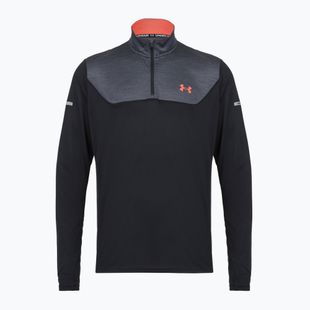 Férfi pulóver Under Armour Tech Utility 1/4 Zip black/venom red