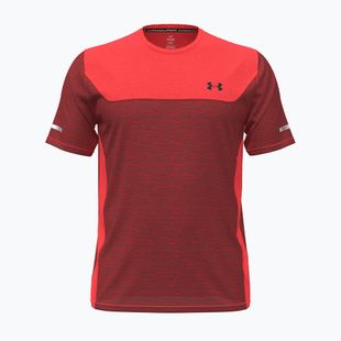 Férfi edzőpóló Under Armour Tech Utility venom red/black