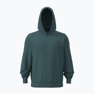 Férfi kapucnis pulóver Under Armour Rival LW Hoodie rack green/black