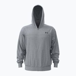 Férfi pulóver Under Armour Rival LW FZ mod gray light heather/black