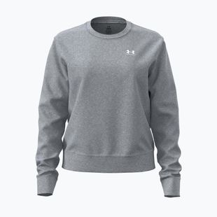 Női pulóver Under Armour Sport Terry Crew mod gray light heather/white