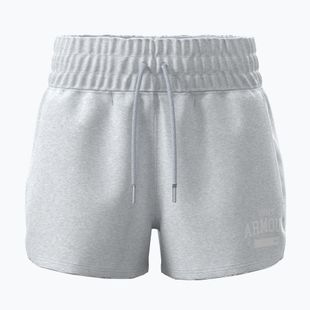 Női rövidnadrág Under Armour Icon Fleece Nov mod gray light heather/white